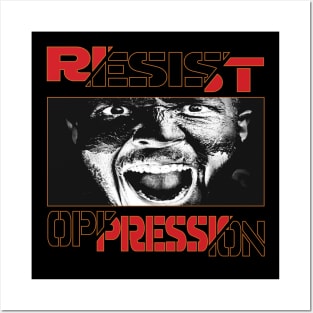 Resist Oppression Posters and Art